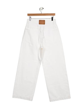 Alexander Wang High-Rise Wide Leg Jeans