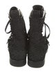 Alexander Wang Leather Patterned Combat Boots