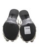 Alexander Wang Leather Crystal Embellishments Mules