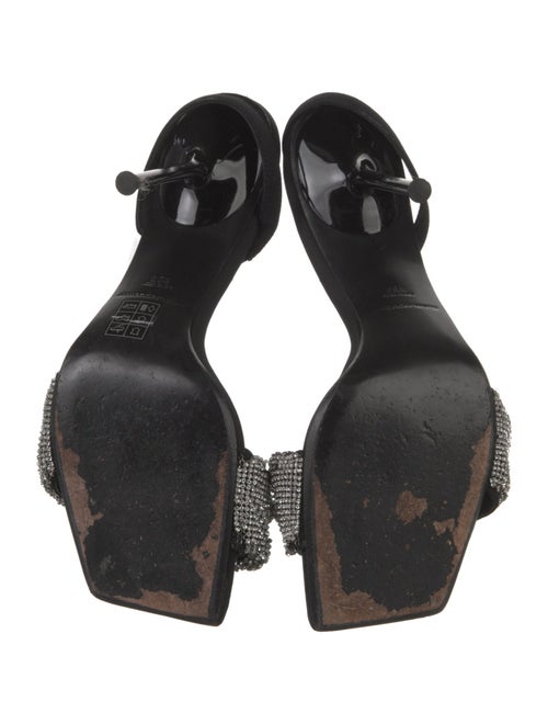 Alexander Wang Crystal Embellishments Slingback Sandals
