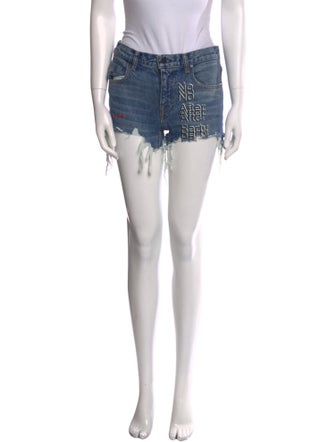 Denim x Alexander Wang Mini Shorts