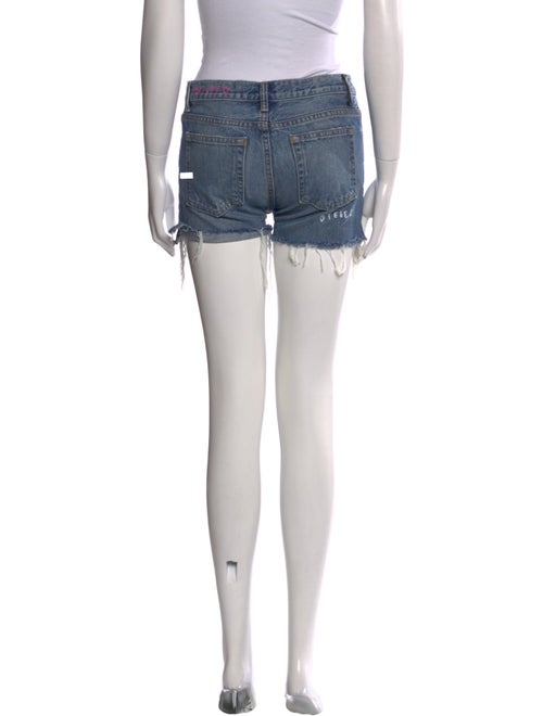 Denim x Alexander Wang Mini Shorts