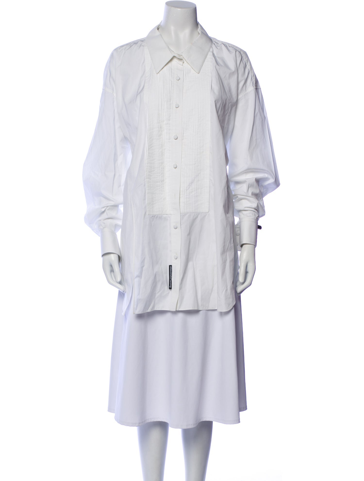 Alexander Wang Long Sleeve Button-Up Top