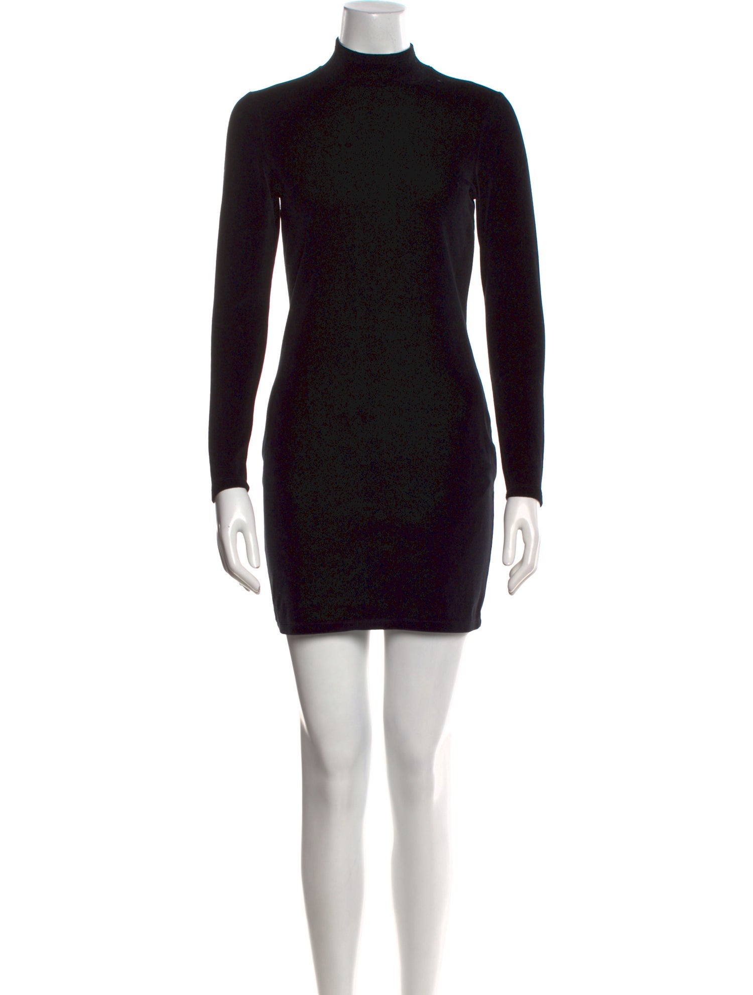 Alexander Wang Mock Neck Mini Dress