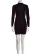 Alexander Wang Mock Neck Mini Dress