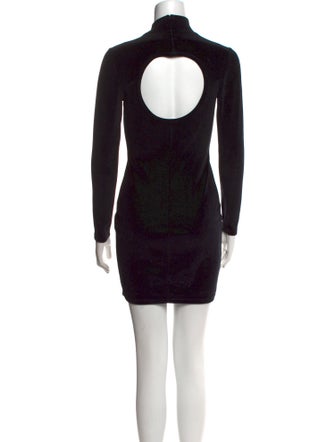 Alexander Wang Mock Neck Mini Dress