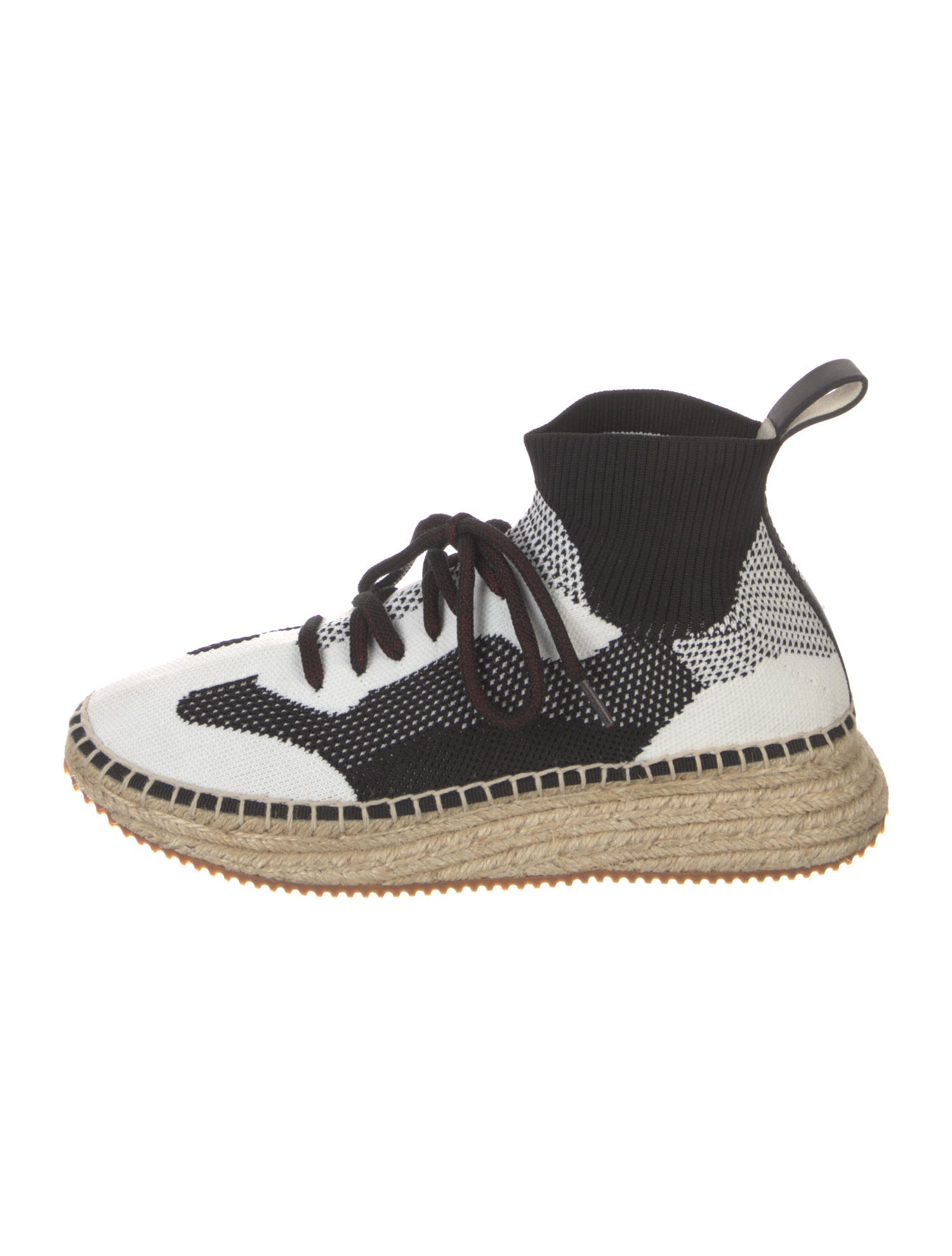 Alexander Wang Colorblock Pattern Espadrille Sneakers