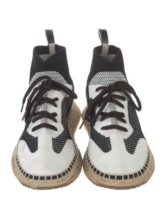 Alexander Wang Colorblock Pattern Espadrille Sneakers