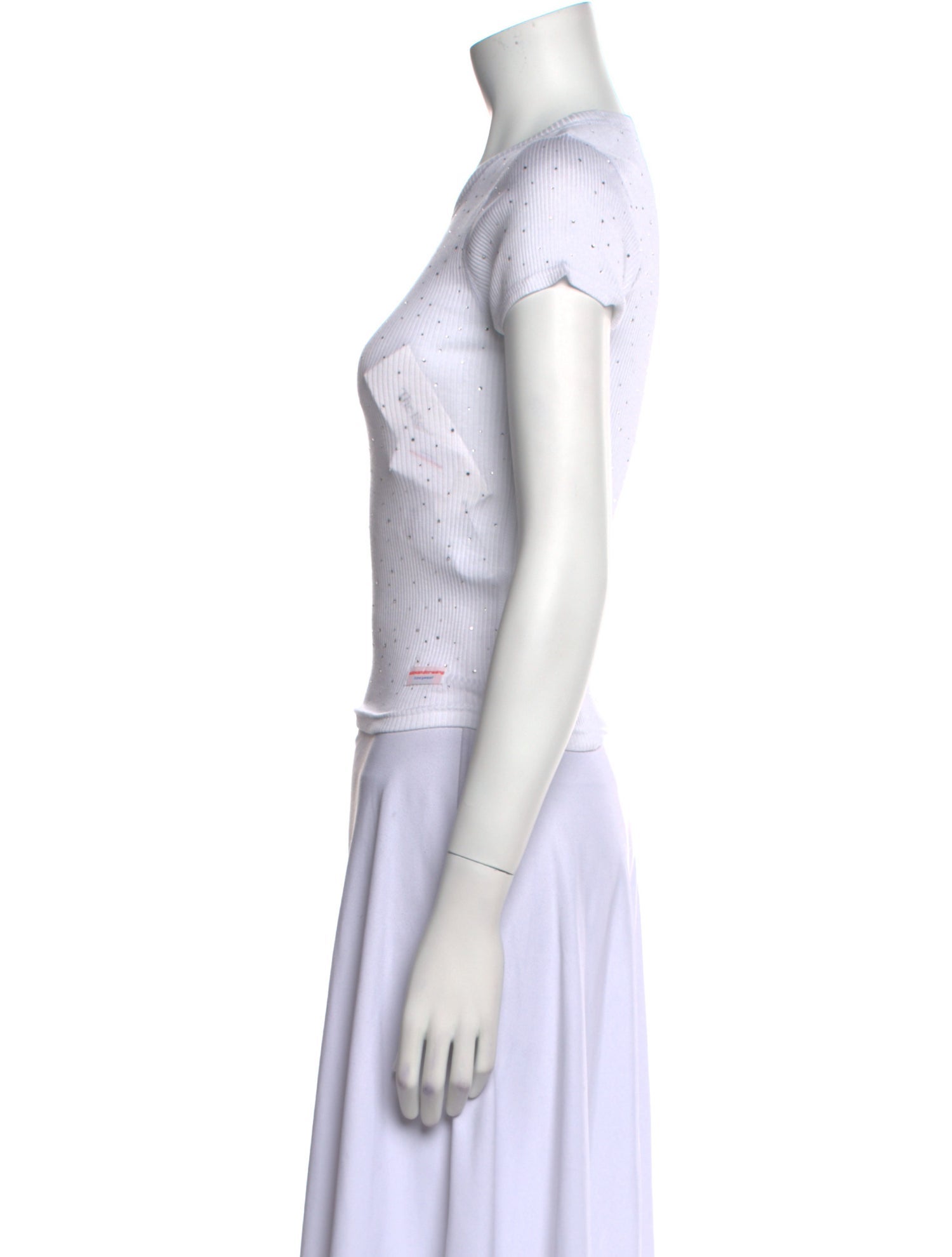 Alexander Wang Crew Neck Short Sleeve T-Shirt w/ Tags