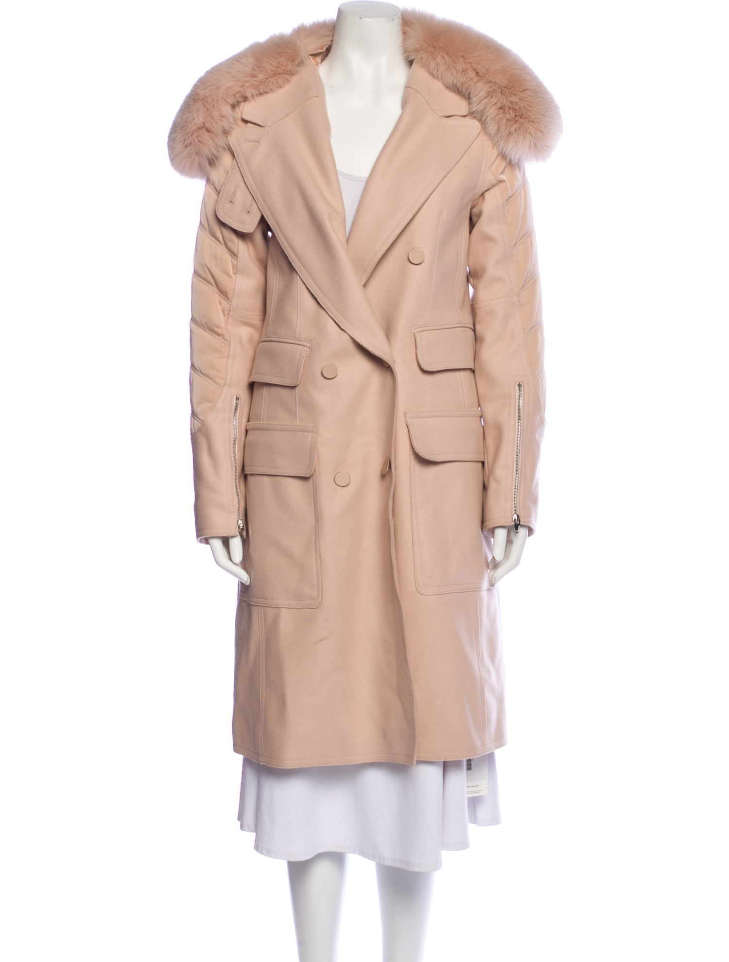 Alexander Wang Virgin Wool Fur Coat
