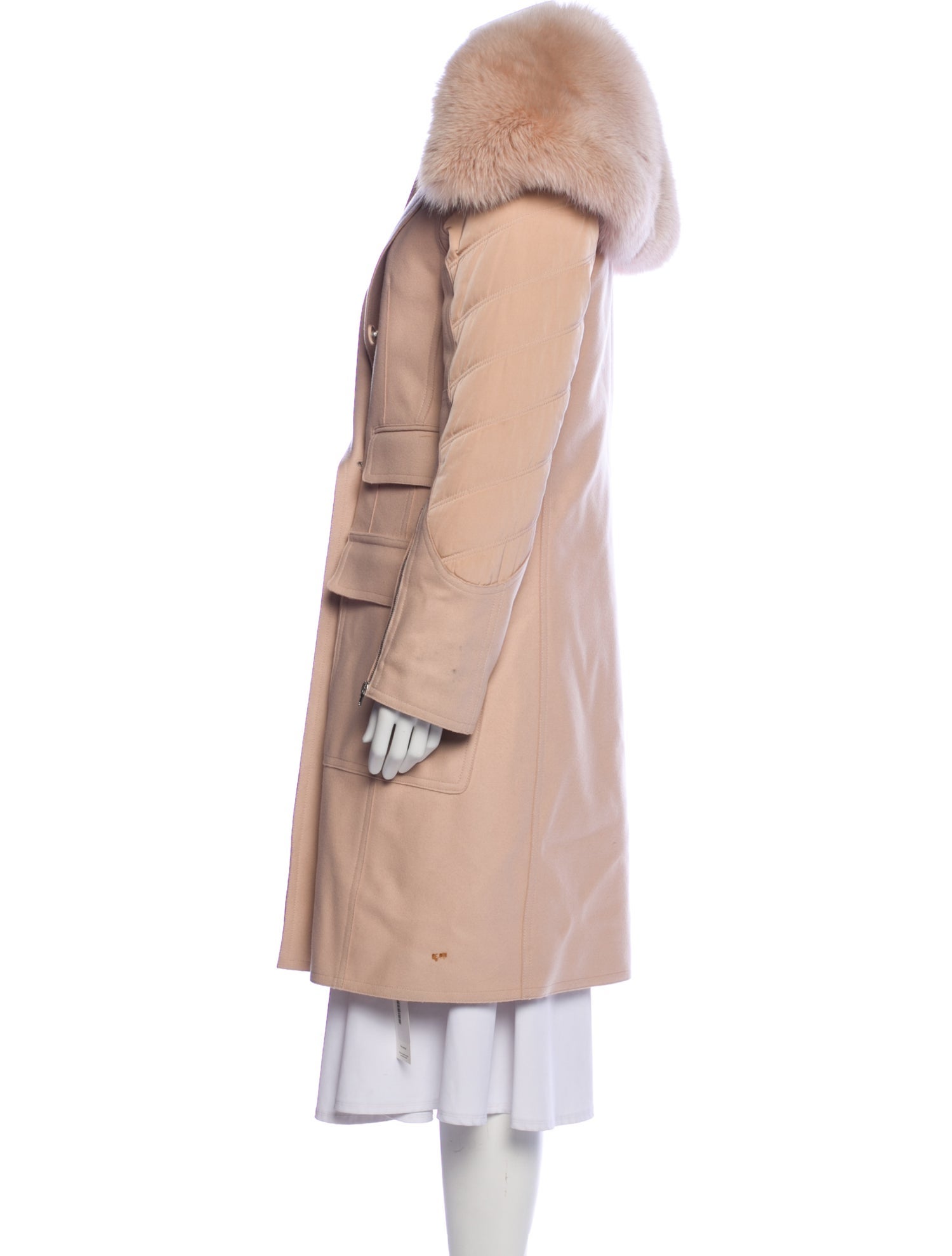 Alexander Wang Virgin Wool Fur Coat