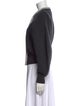 Alexander Wang Wool Open Front Sweater