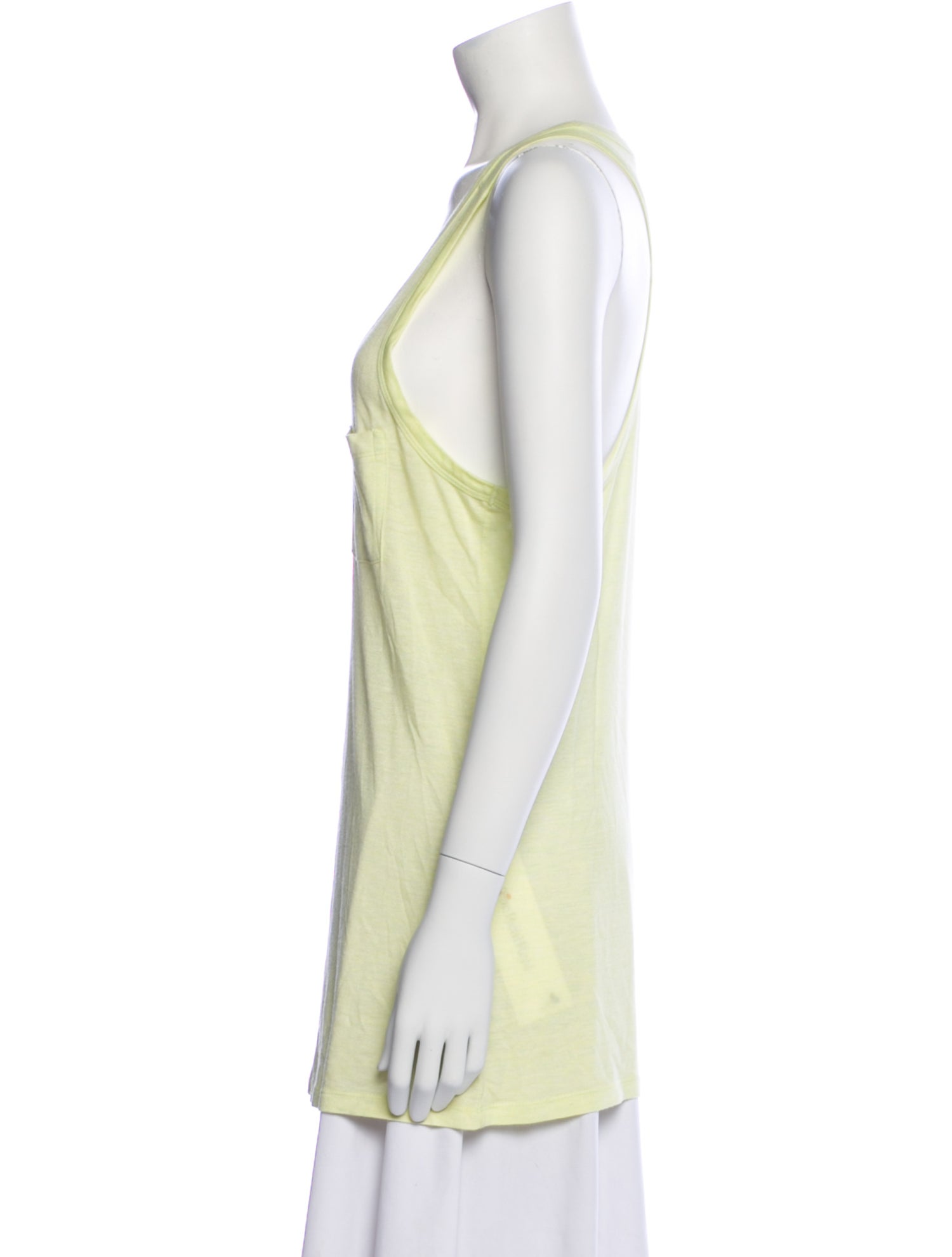 Alexander Wang Scoop Neck Sleeveless Top