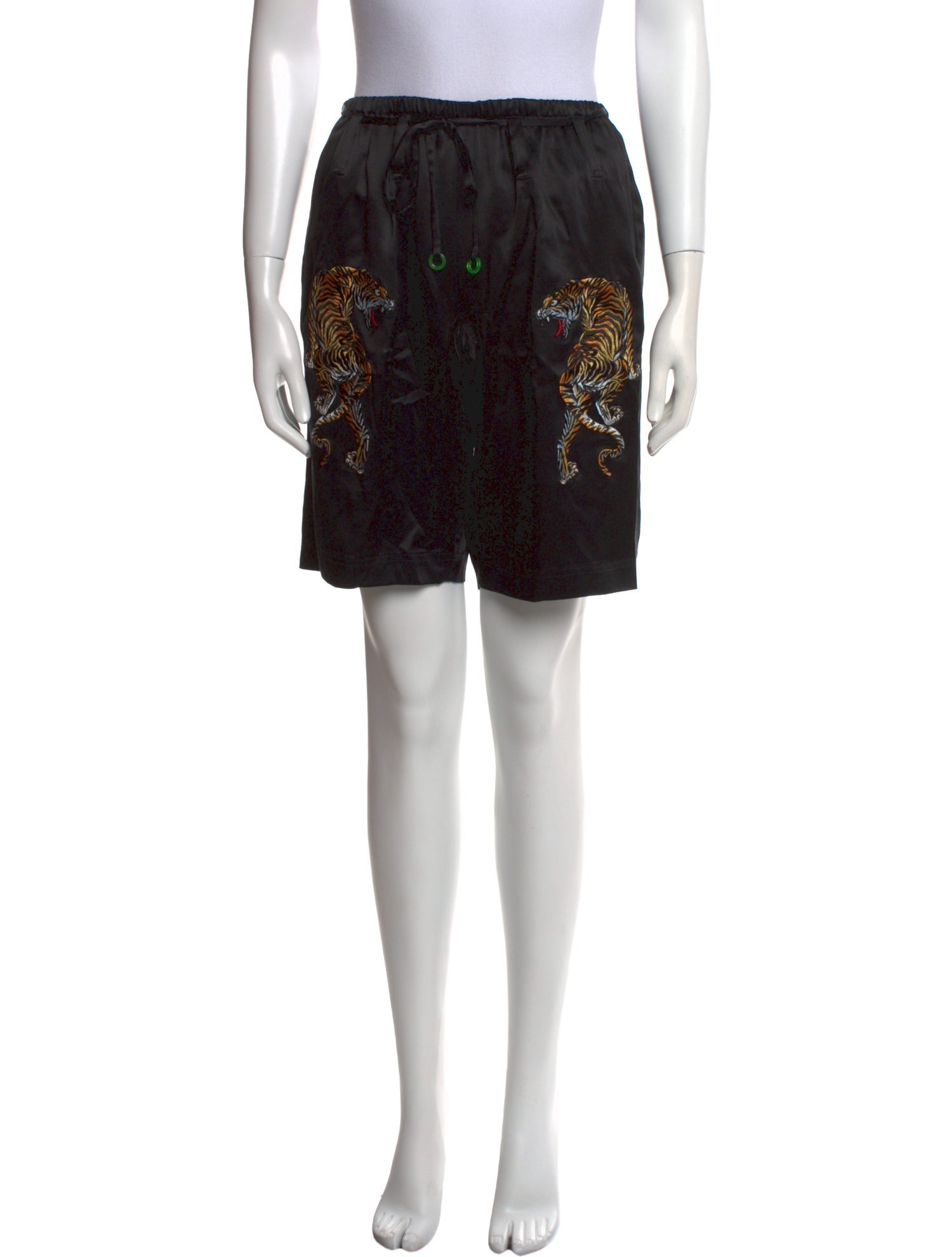 Alexander Wang Silk Mini Shorts