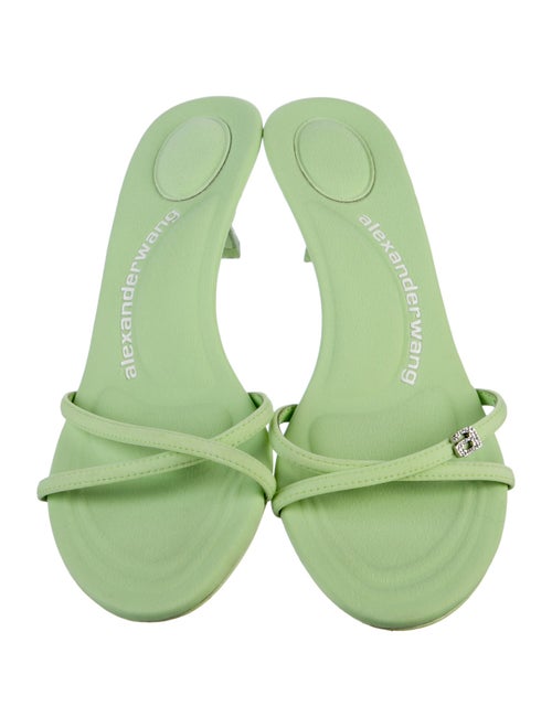 Alexander Wang Crystal Embellishments Slides