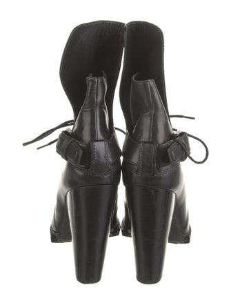 Alexander Wang Leather Lace-Up Boots