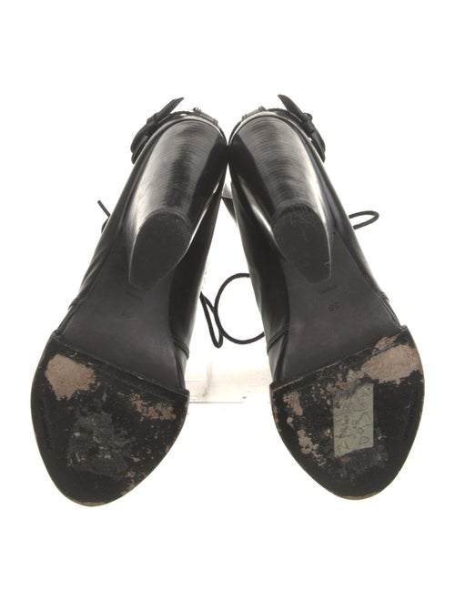 Alexander Wang Leather Lace-Up Boots