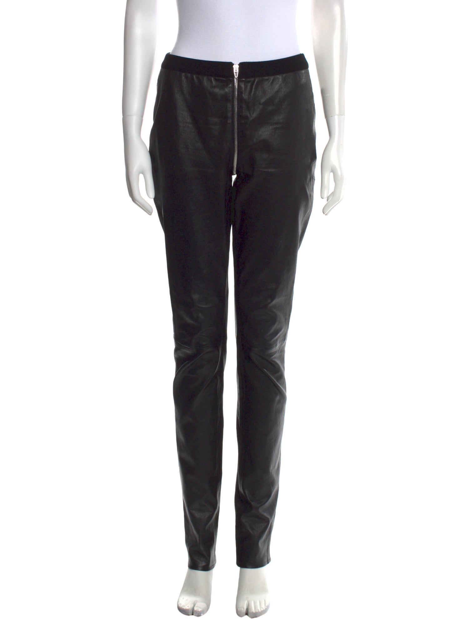 Alexander Wang Leather Skinny Leg Pants