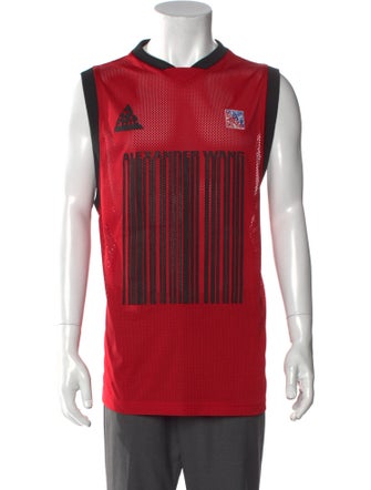 Alexander Wang Graphic Print Scoop Neck T-Shirt