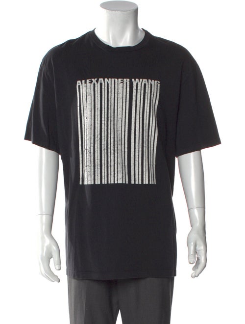 Alexander Wang Graphic Print Crew Neck T-Shirt