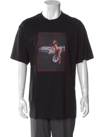 Alexander Wang Graphic Print Crew Neck T-Shirt