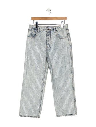 Alexander Wang Mid-Rise Wide Leg Jeans w/ Tags