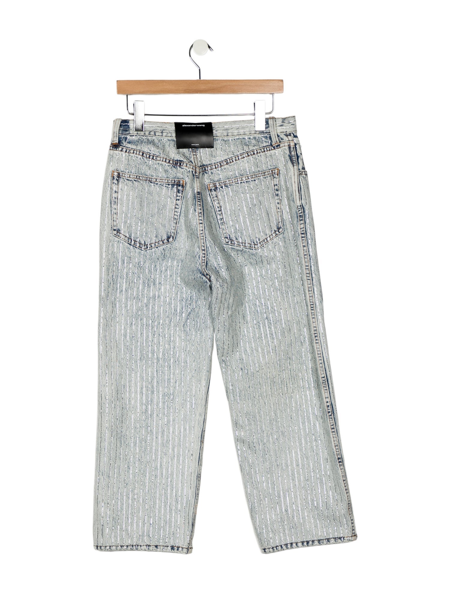 Alexander Wang Mid-Rise Wide Leg Jeans w/ Tags