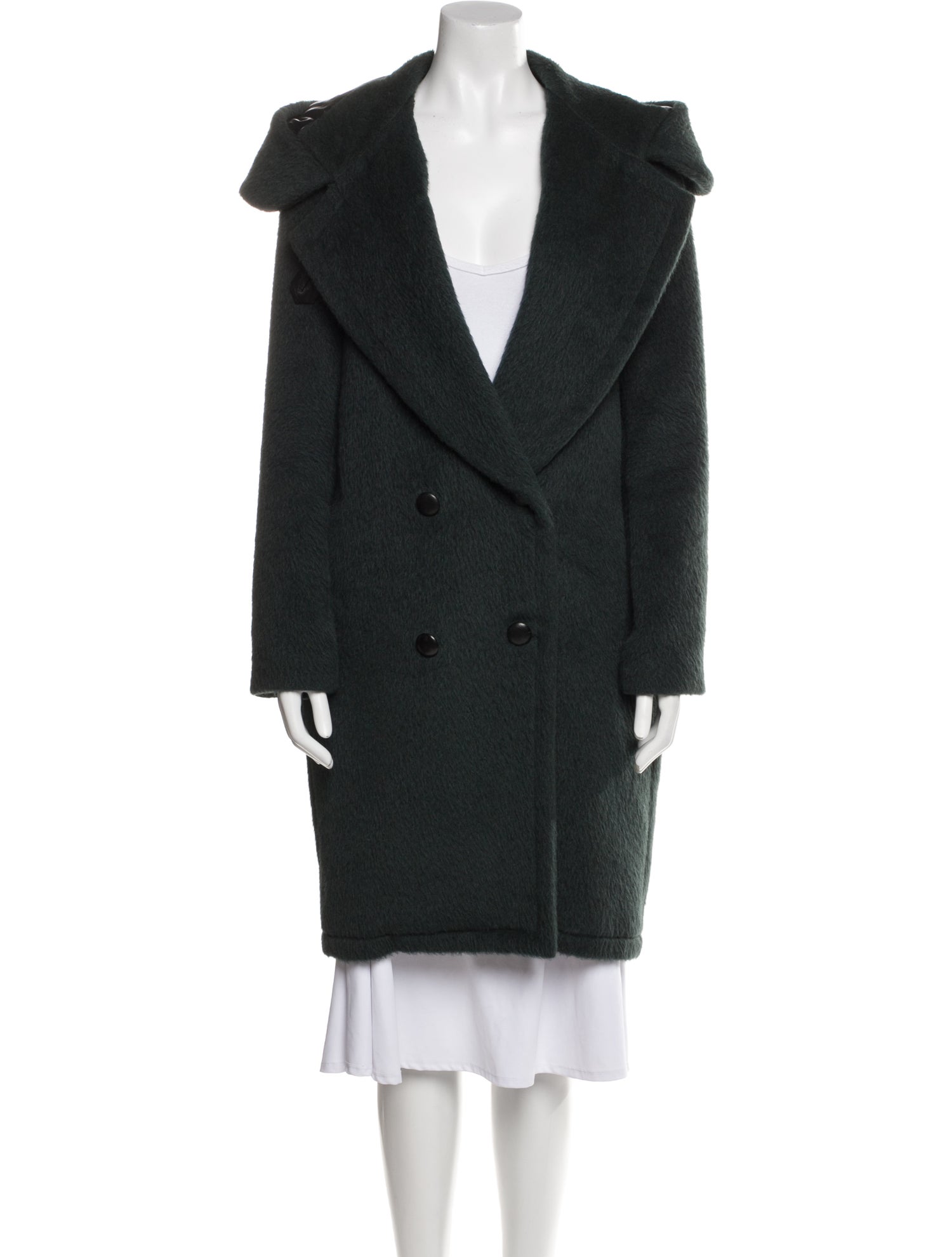 Alexander Wang Alpaca Peacoat
