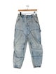 Alexander Wang High-Rise Straight Leg Jeans