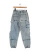Alexander Wang High-Rise Straight Leg Jeans