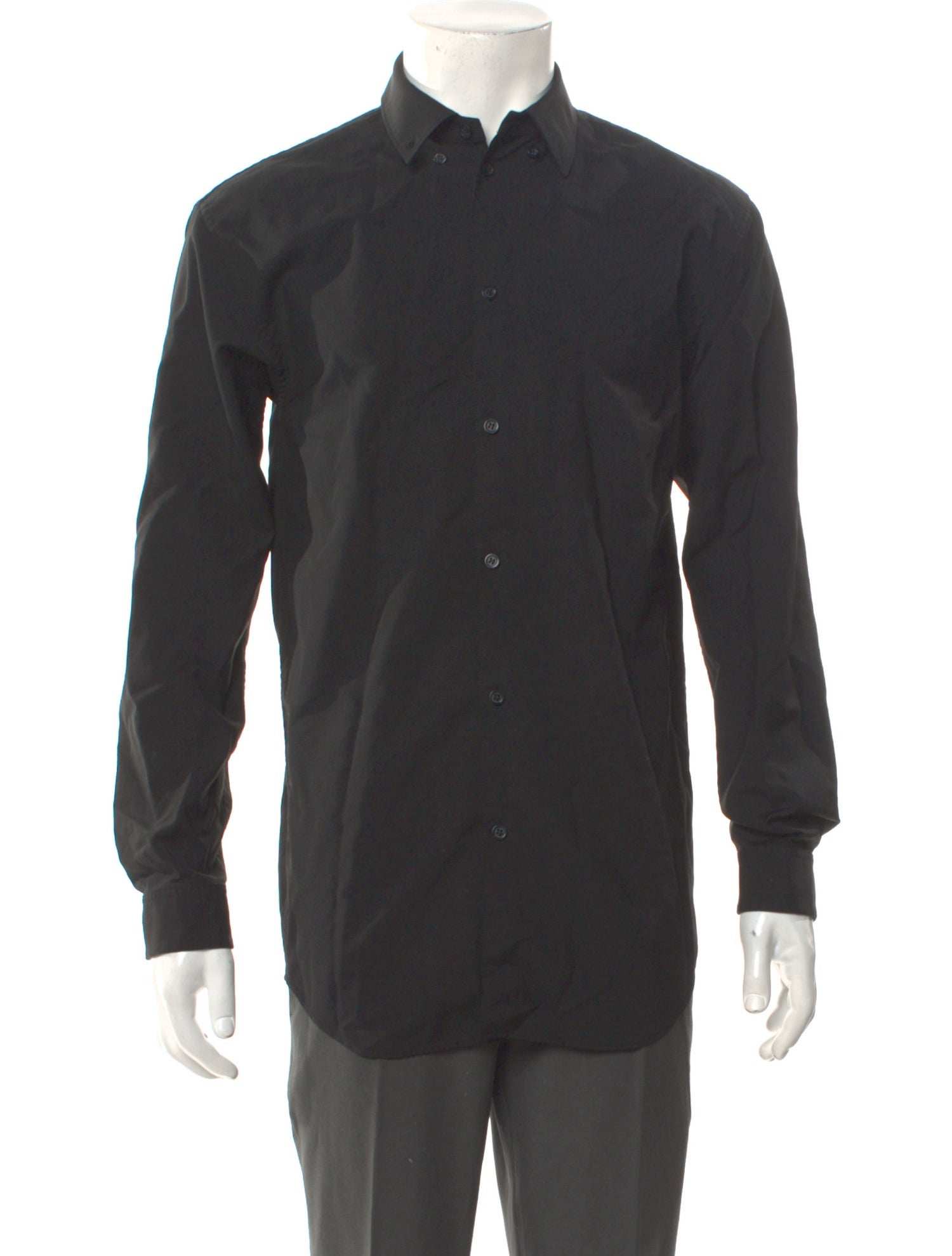 Alexander Wang Wool Long Sleeve Dress Shirt