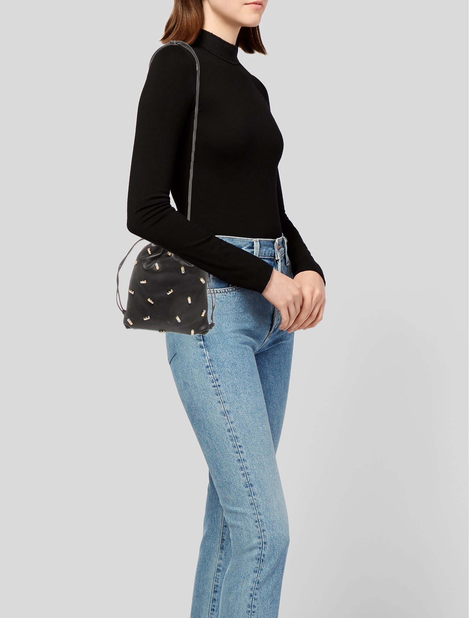 Alexander Wang Leather Bucket Bag