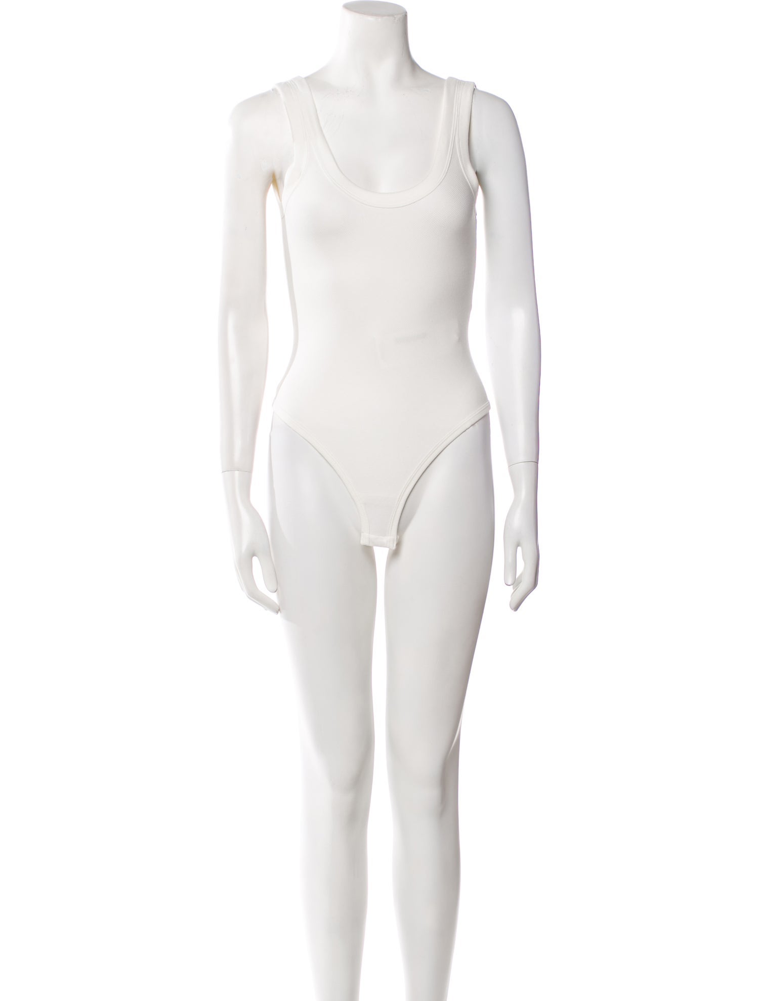 Alexander Wang Scoop Neck Sleeveless Bodysuit