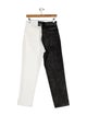 Alexander Wang High-Rise Straight Leg Jeans