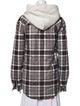 Alexander Wang Wool Plaid Print Jacket