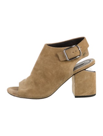 Alexander Wang Suede Slingback Sandals