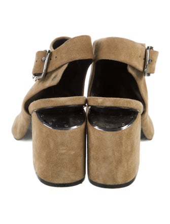 Alexander Wang Suede Slingback Sandals