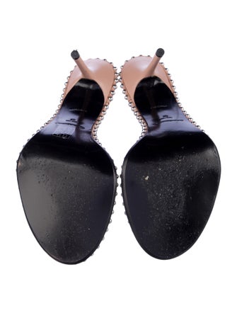 Alexander Wang PVC Studded Accents Slides