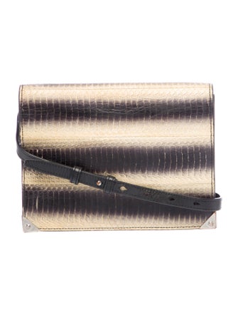 Alexander Wang Embossed Leather Minaudière