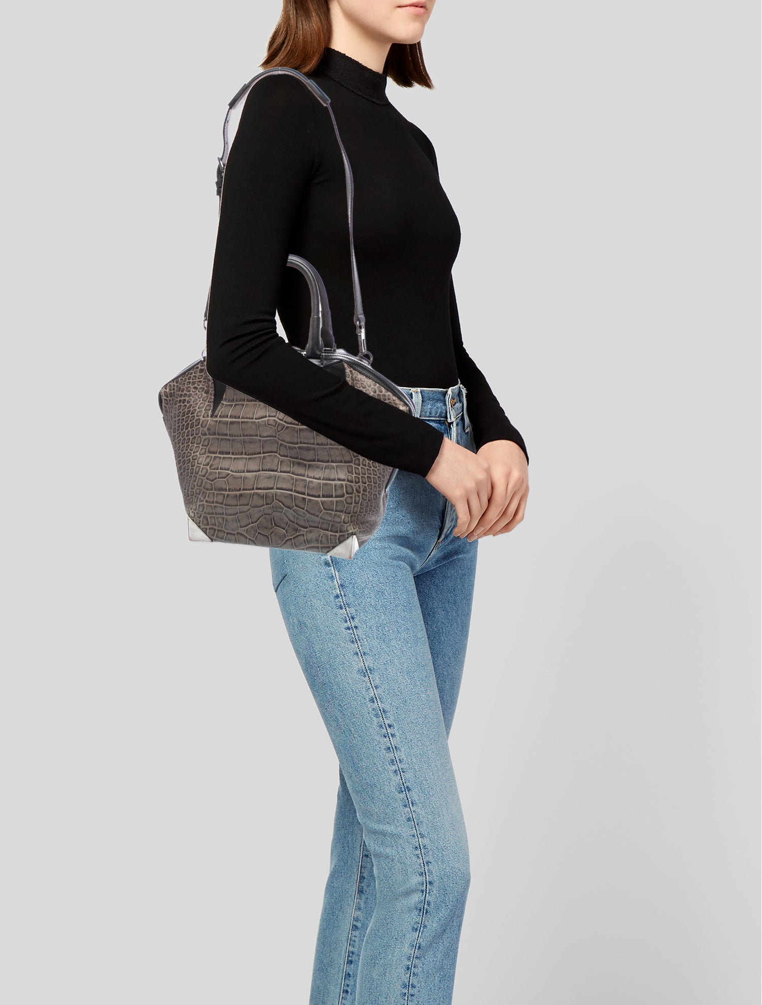 Alexander Wang Leather Top Handle Bag