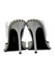 Alexander Wang Leather Studded Accents Mules