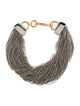 Alexander Wang Two-Tone Ball Chain Multistrand Necklace