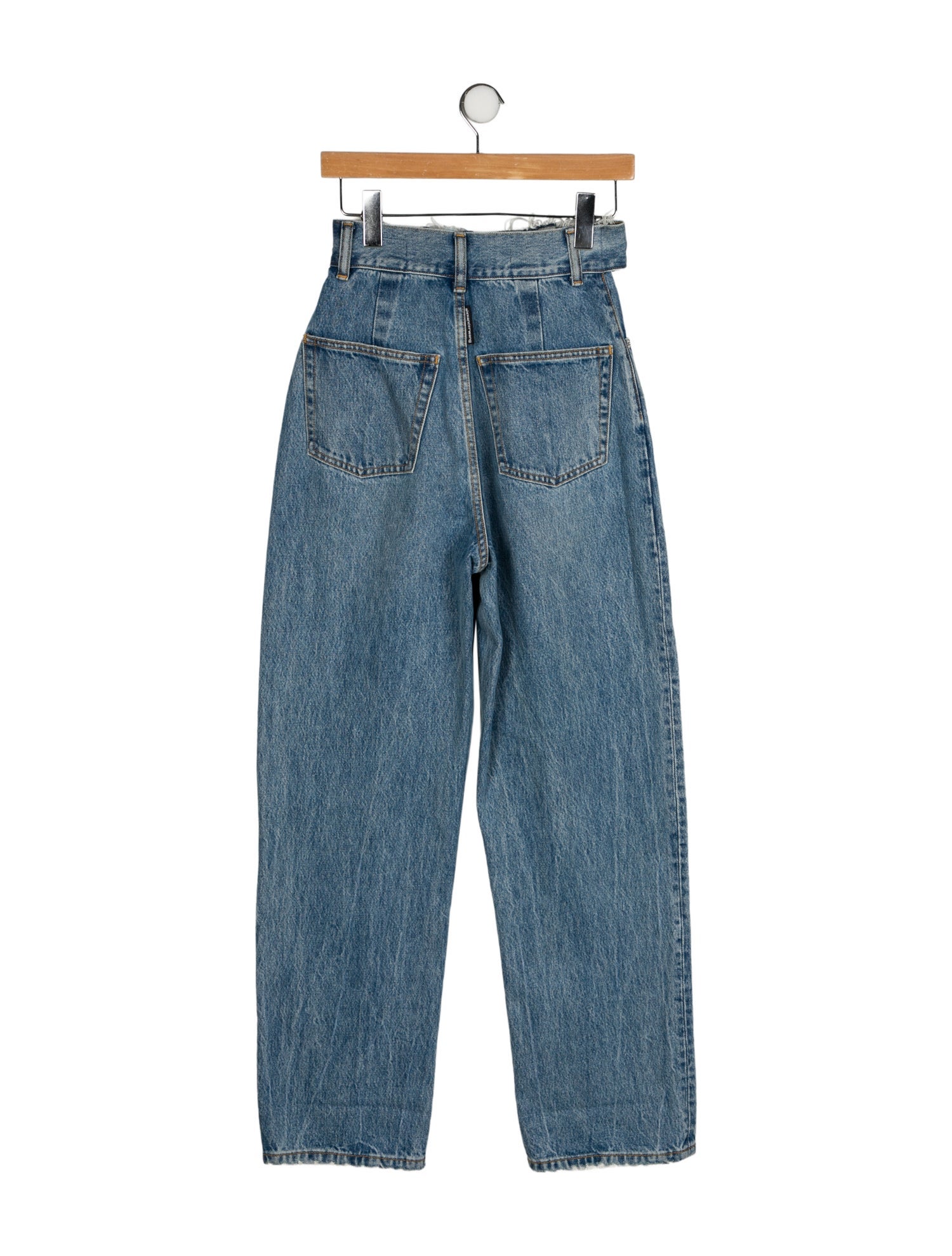 Alexander Wang High-Rise Wide Leg Jeans