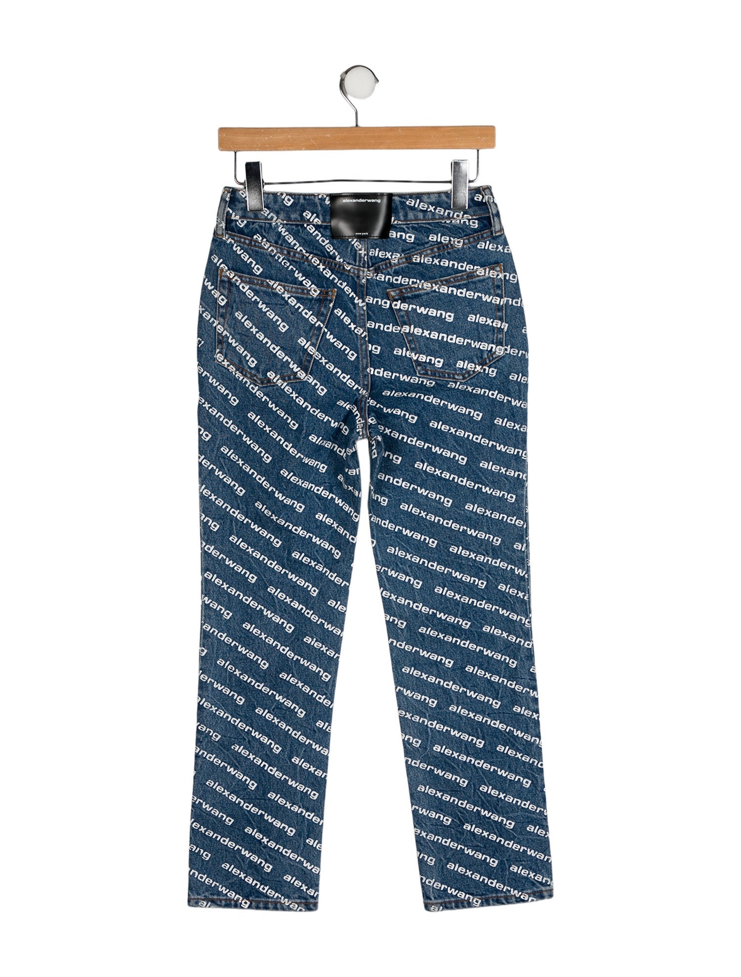 Alexander Wang Mid-Rise Straight Leg Jeans w/ Tags