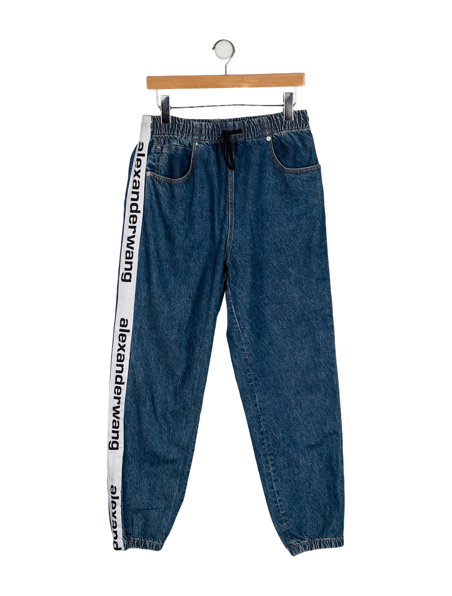 Alexander Wang Graphic Print Skinny Leg Pants