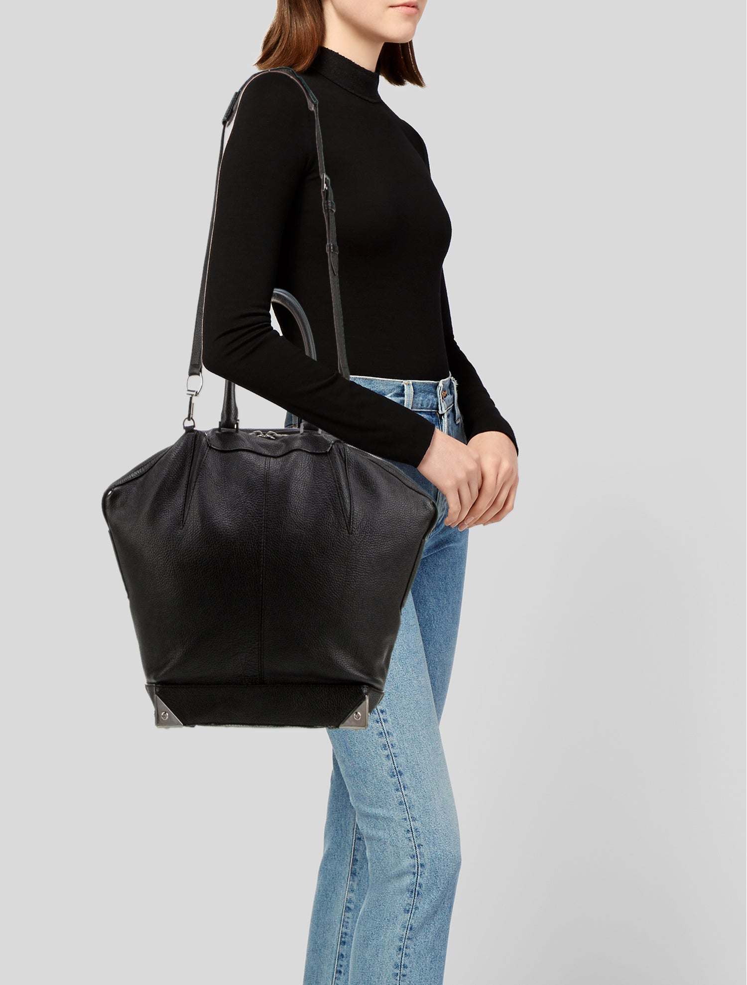 Alexander Wang Leather Top Handle Bag