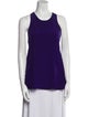 Alexander Wang Silk Scoop Neck Top