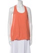 Alexander Wang Silk Scoop Neck Top