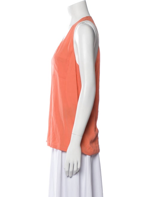 Alexander Wang Silk Scoop Neck Top