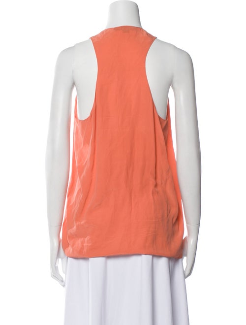 Alexander Wang Silk Scoop Neck Top